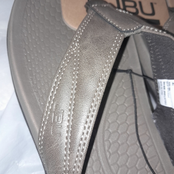 New Men's JBU Milo Comfort Slip On Thong Sandal In Brown NWT Size 11M - Picture 11 of 15